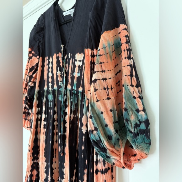 Young Fabulous & Broke boho tie dye caftan - Picture 4 of 13